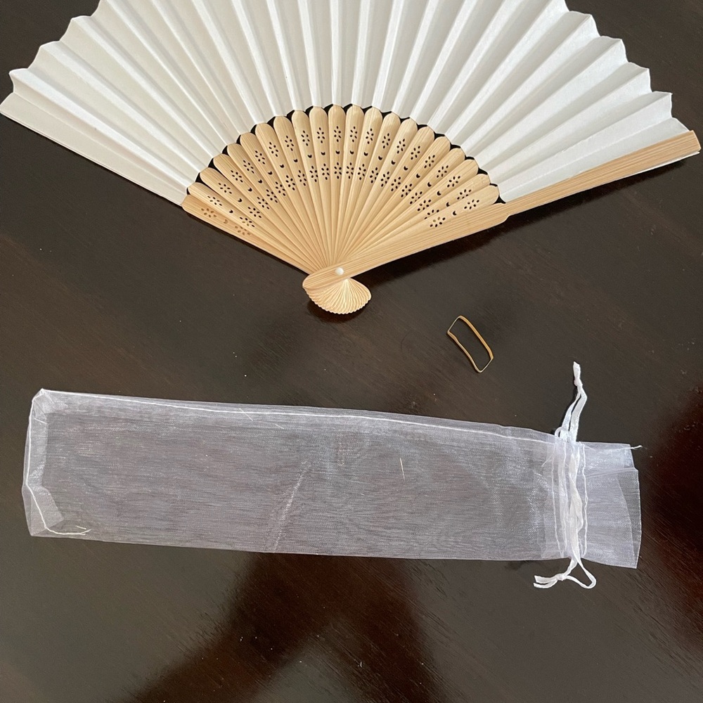 Elegant Hand made Fan “Thailand” - Picture 2 of 4
